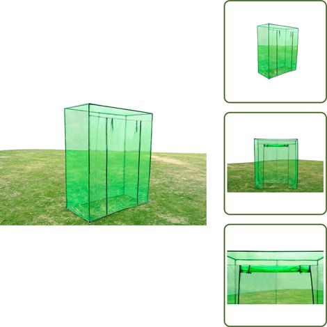 Serre avec cadre en acier PVC - Serre De Jardin - Abri Jardin - Tunnel De Jardin - Serre Pliable - Serre Verte (1/5)