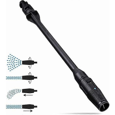 Lance pour nettoyeur haute pression, lance pour nettoyeur haute pression Karcher avec buse réglable (1/5)