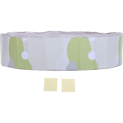 Piscine pliable pour chiens et chats, baignoire portable, idéale pour la baignade en extérieur, verte, 120 x 30 cm / 47,24 x 11,81 pouces (1/5)