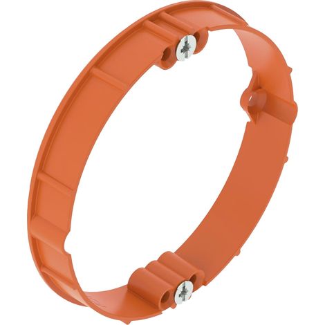 OBO Bettermann HW Putzausgleichsring für Hohlwanddose Ø68mm, H10mm Polypropylen orange, 25 Stück, 2003842 (1/4)