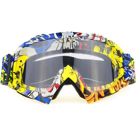 Lunettes de motocross moto anti-vent protectrices pour motocyclette dirt bike ATV (1/5)