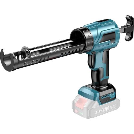 Pistolet à mastic sans fil compatible batterie Makita 18V, pour cartouche 300 ml, 4 vitesses de débit, système anti‑goutte, pistolet à cartouche calfeutrage (sans batterie) (1/5)