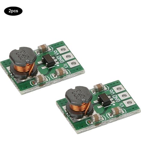 Lot de 2 modules abaisseurs DC-DC ND0533MA, entrée 3,3-5,5V vers sortie 3,3V, convertisseur pour batterie lithium 18650 (sans broches) (1/5)