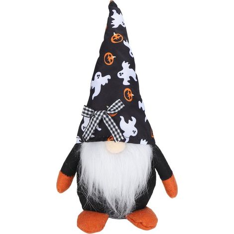 Lot de 2 Lutins de Noël en Peluche Fait Main Écologique Portable Durable Poupée Sans Visage Rudolph Déco Fête Maison Table (1/5)