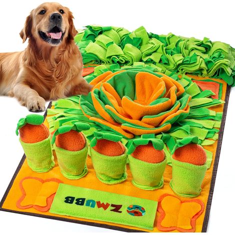 Tapis à renifler pour Animaux de Compagnie - Tapis d'alimentation interactif pour Chien - Jouet Puzzle interactif pour Le Dressage et Le soulagement du Stress - Encourage Les compétences (1/5)