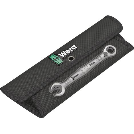 Wera, Astuccio pieghevole per 4 Joker Chiavi fisse ad anello a cricchetto, 290 x 100.0 mm