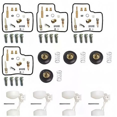 Reparatursatz für Vergaser – Ersatzteile kompatibel mit Honda ST1100 (SC26, 1990–2000) Motorrädern, Dichtungen, Membranen, Nadeln und O-Ringe-lsw