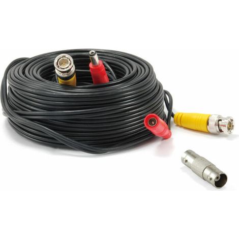 CABLE PARA CAMARA CCTV LEVEL ONE 18 METROS CCBNC18 (1/4)