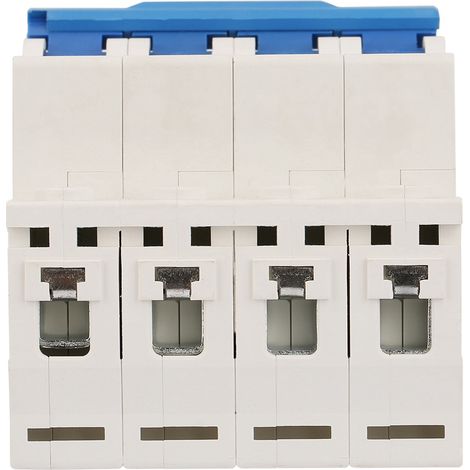 Disjoncteur différentiel fuite de courant DZ47-63 4P 400V/63A miniature air plastique maison (1/5)