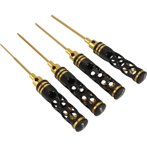 Kit de 4 tournevis professionnels robustes et de haute précision pour la réparation de pièces détachées (1/5)