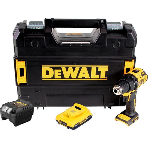 Trapano avvitatore a batteria DeWalt DCD 708 D1T 18 V 65 Nm brushless + 1x batteria ricaricabile 2,0 Ah + caricabatterie + TSTAK