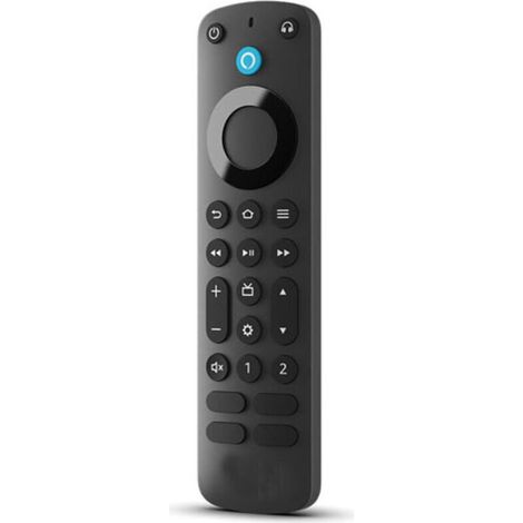 Alexa Pro Voice Remote with remote finder, TV control buttons and button backlighting. Compatible TV device required. (1/5)