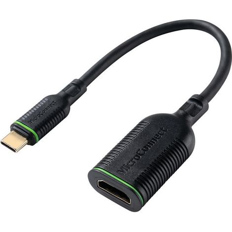Adattatore MicroConnect da USB-C a HDMI, 0,2 m, nero, MC-usbchdmi-A
