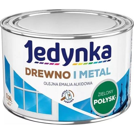 Esmalte alquídico para madera y metal verde 0,36 L - 5EMAL.ZIJ0.4