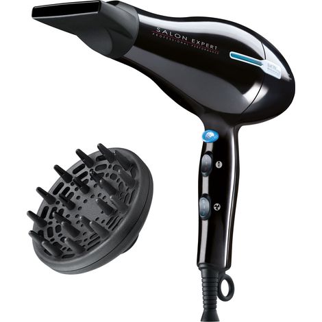 Imetec Salon Expert P2 2200 sèche-cheveux 2000 W Noir (1/5)