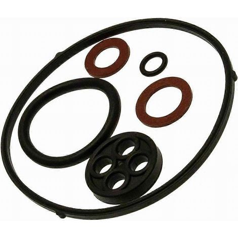Kit de réparation de joints toriques pour carburateur (6 pièces) compatible avec les tondeuses à gazon Honda GX110, GX120, GX140, GX160 et GX200 (référence 16010-ZE1-812). (1/5)