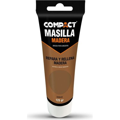 Mastic à bois plastique 120 grammes acajou