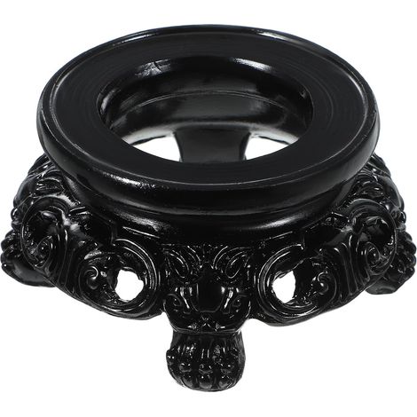 Crystal Ball Holder, Hollow Resin Base for Home Ornaments, Antique Style, Diameter 8cm, Suitable for Boys' and Girls' Bedrooms (1/5)