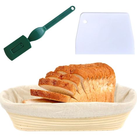 Bols de fermentation pour pain au levain - panier de fermentation ovale (1/5)