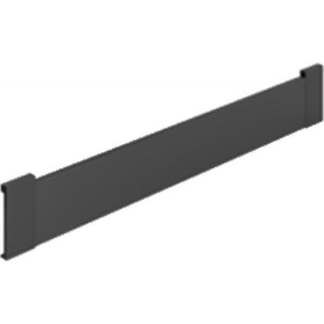 FP – Façade ArciTech pour tiroir intérieur – Acier revêtu de poudre argent – Aluminium anodisé – Hauteur 94 mm – Connecteurs prémontés (1/4)