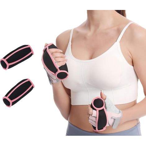 Haltères Souples 2 × 0,5 kg avec Sangles, Fitness et Marche (1/5)