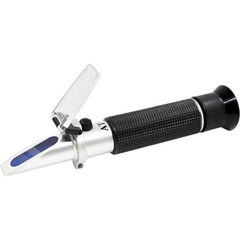 Refractómetros portátiles 3 en 1 para miel: medición de humedad y grados Brix y bálsamo de miel para apicultura medidor de contenido de agua medidor de humedad de miel con ATC para productos de miel. (1/4)