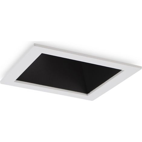 Faretto Incasso Moderno Game Square Alluminio Bianco E Nero Led 11W 3000K (1/3)
