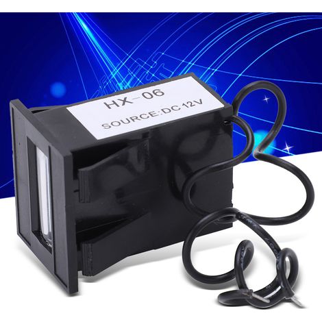 Elektromagnetischer Zähler HX-06, 6-stellig, nicht rückstellbar, für Fahrzeuge und Kinderspiele, 12V.