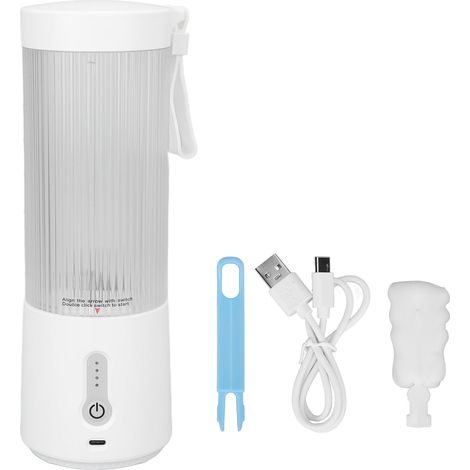 Centrifugeuse électrique portable 450ml, batterie 4000mAh rechargeable USB, idéale pour voyages, camping et bureau. (1/5)