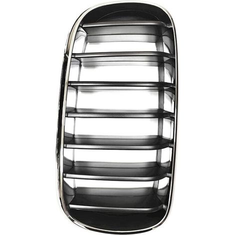 Grille de pare-chocs avant droite/grille centrale/grille de radiateur compatible avec les modèles BMW X5 F15 X6 F16 de 2013 à 2018. (51137294486) (1/3)