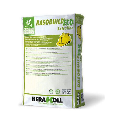 KERAKOLL 01842 RASOBUILD ECO EXTRAFINO BLANCO 20 kg - ref: K01842