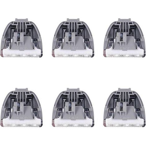 Lot de 6 lames de rechange pour tondeuses à cheveux CP-6800, KP-3000 et CP-5500 (1/5)