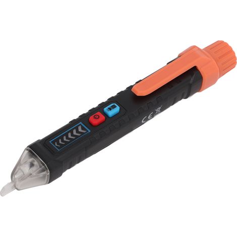 Stylo testeur électrique RuoShui 11, sans contact, à sensibilité réglable, avec alarme sonore et lumineuse, 12-1000 V (1/5)