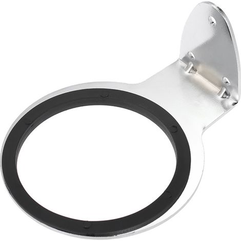 Soporte de pared para secador de pelo, soporte de acero para secador de pelo, organizador de almacenamiento para baño.