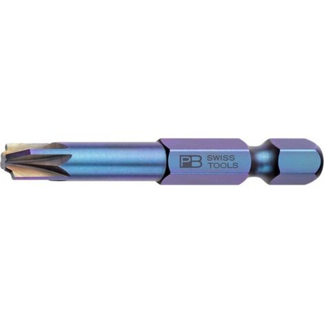 PB Swiss Tools Embout profil combiné, tige E 6,3, Taille du profil / Longueur totale: 2 mm