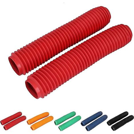 2 Soufflets de fourche, caoutchouc rouge, protection amortisseur, ouverture 40mm et 60mm, pour moto tout-terrain CR CRF(Q3 : Nouveaux produits pour le mois d'août) (1/5)