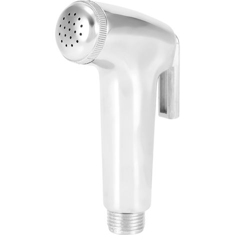 Buse Bidet Tenue En Abs - Jet Haute Pression 4-5 Mètres - Pour Salle De Bain Domestique - Entrée G1/2 Pouces - Argenté (1/5)