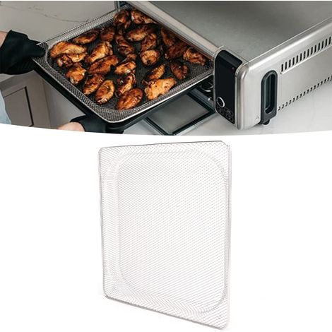 Compatible avec les fours, grilles de cuisson et friteuses à air Ninja SP101/SP100/SP101B1/SP101C en acier inoxydable 304. Comprend une grille de cuisson en forme de losange pour la friture à air et l (1/5)