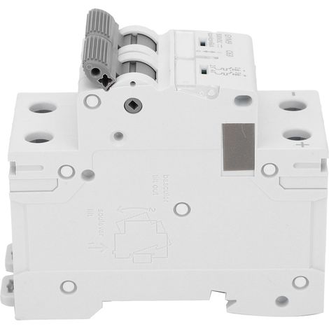 Disjoncteur Miniature 2P Portatif GYM9-C63, Protection DC 1-63A pour Circuits Électroniques (1/5)