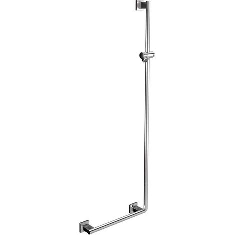 Barra doccia Emco SYSTEM 2 per sedile sospeso. cromo sinistro