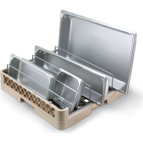 Panier de Lavage pour Plateaux et Assiettes 5 Compartiments - Pujadas