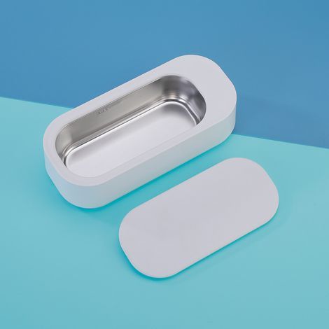 Nettoyeur de lunettes à ultrasons, nettoyeur à ultrasons portable compact pour montre (1/2)