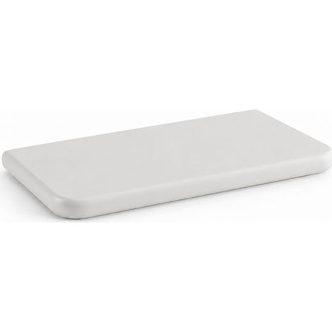 Estante de Pared, Estante Suspendido, Fijación Oculta, Balda de Pared, Kit de Tacos Incluido, Blanco, 38x18x1,8 cm (1/4)