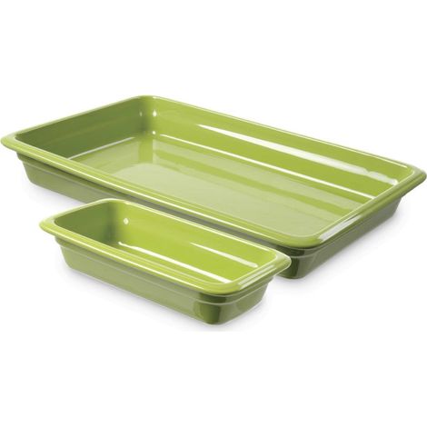 Conteneur en porcelaine GN1/1 vert - Finedine (1/5)