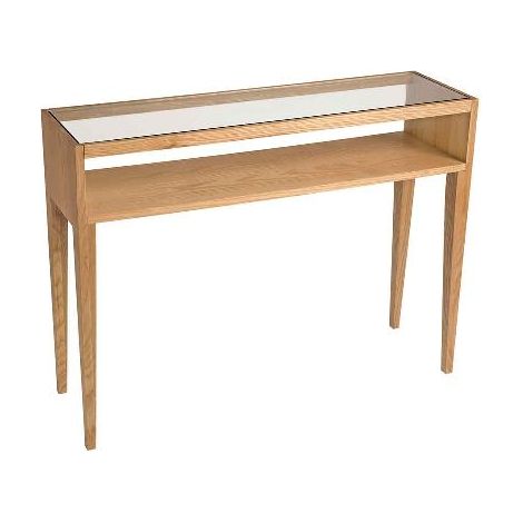 ANDREA HOUSE MU24177 Consola Fresno/Vidrio 100X30X75Cm - ref: MU24177