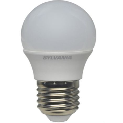 SYLVANIA - LAMPADINA TOLEDO BALL SFERASATINATA - 5,5W 470LM E27 4000K