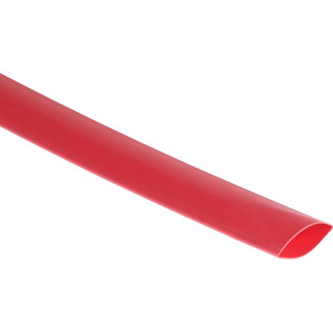 Gaine thermorétractable RS PRO, Dia. 12mm Rouge rétreint 3:1, 4m ( Prix pour Bobine de 4 Mètres ) (1/3)