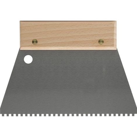 Peigne manche bois RUBI 3 x 3 mm