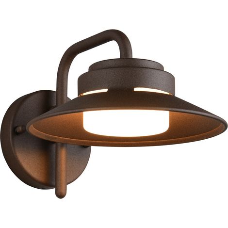 Applique exterieure atrato 1x gx53 ip44 rouille aluminium seaside ready - 218260124