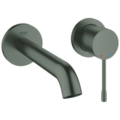 Grohe Essence, mitigeur lavabo 2 trous, saillie 183mm, montage (1/2)